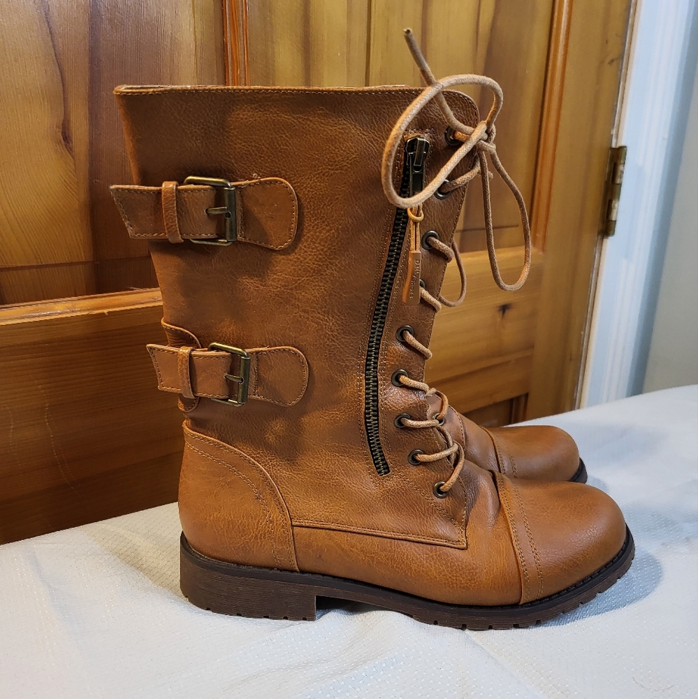 Daily Shoes Women's Faux Leather Boots